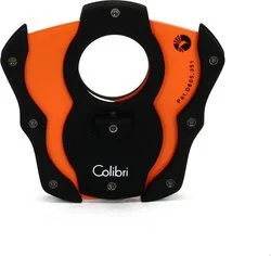 Cortador de charuto Colibri 'Cut' Preto/Laranja
