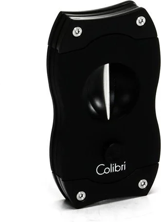 Cortador de charuto Colibri V-Cut - Preto