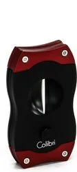 Cortador de charuto Colibri V-Cut - Preto/Vermelho