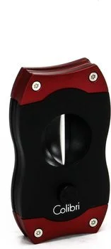 Cortador de charuto Colibri V-Cut - Preto/Vermelho
