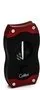 Cortador de charuto Colibri V-Cut - Preto/Vermelho