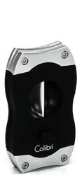 Cortador de charuto Colibri V-Cut - Preto/Cromado