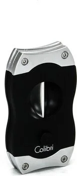 Cortador de charuto Colibri V-Cut - Preto/Cromado