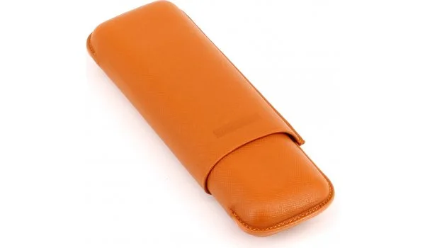 Estojo de couro Martin Wess Double Toro Giant Orange