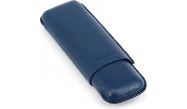 Estojo para charutos Martin Wess Double Toro Giant Blue