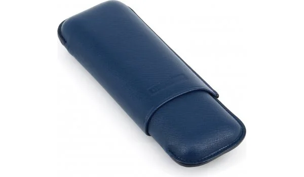 Estojo para charutos Martin Wess Dante Duplo Robusto Azul