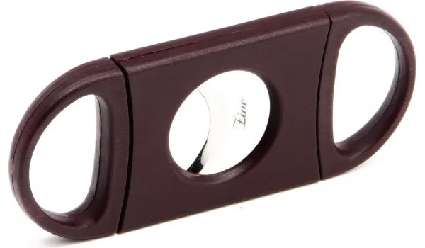 Cortador de charutos Zino Double Blade vermelho plástico