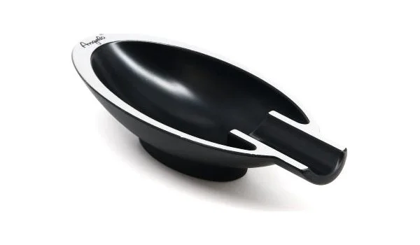 Cinzeiro para charutos Angelo Metal preto