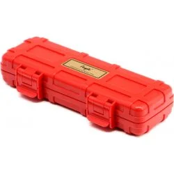 Estojo duplo para charutos Angelo Vermelho