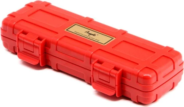 Estojo duplo para charutos Angelo Vermelho