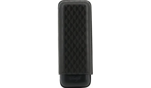 Estojo de couro para charuto Davidoff XL-2, Preto Curing