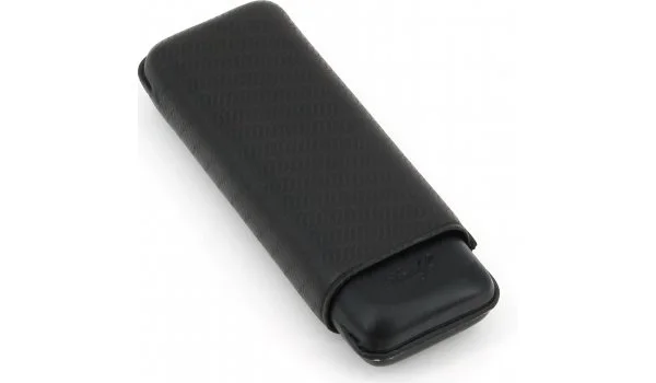 Estojo para charutos Davidoff XL-2 Enjoy em couro preto