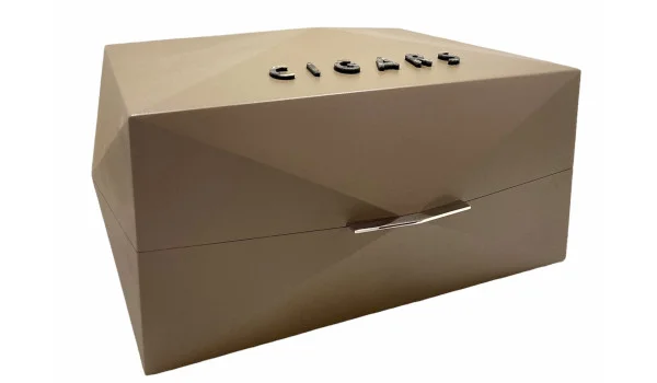 Gentili Humidor Prisma "Cigars" Brown Edição Limitada