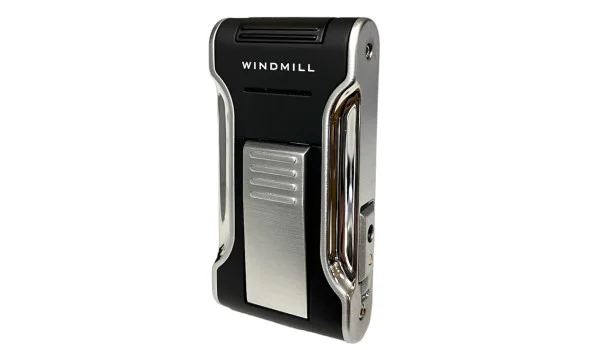 Kantana by Windmill Isqueiro Jet Flame preto/prata