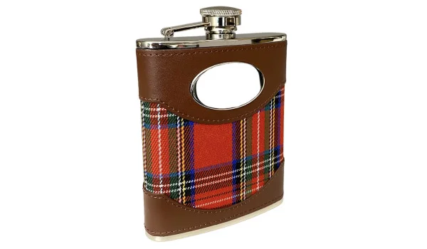 Frasco de bolso Finley Tartan 180 ml