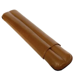 Estojo de charuto Martin Wess Couro 494 Cabra Havane
