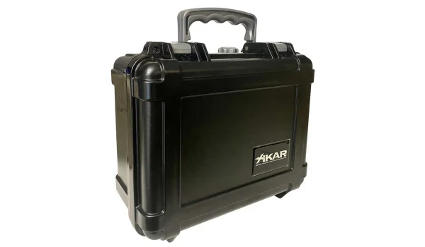 Humidificador de viagem Xikar, plástico preto 20 charutos (225XI)