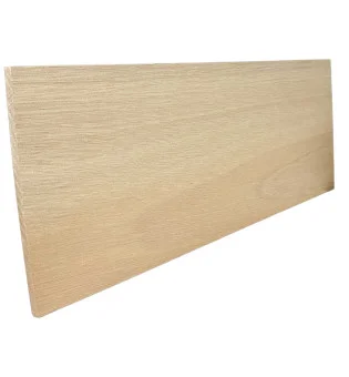 Folheado de madeira Okume 317 mm x 120 mm x 5 mm