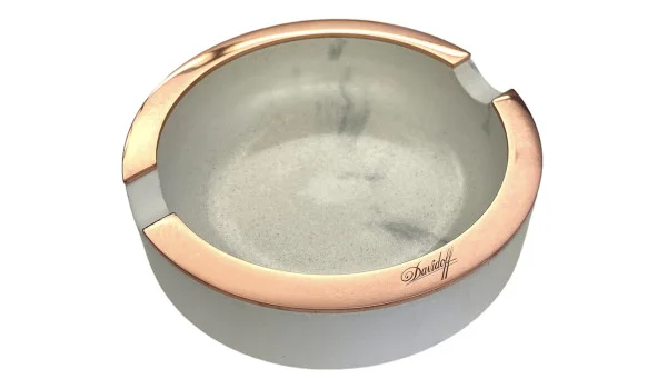 Cinzeiro Davidoff Concreto pequeno branco