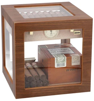 Umidor Adorini Cubo Deluxe Nogueira foto 4