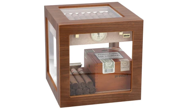 Umidor Adorini Cubo Deluxe Nogueira foto 4