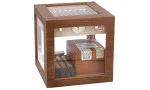 Umidor Adorini Cubo Deluxe Nogueira foto 4