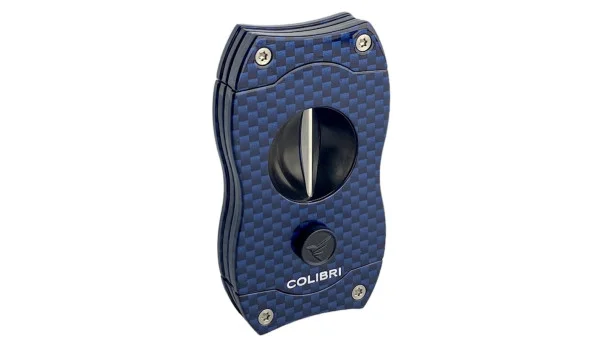 Cortador Colibri V-Cut Carbono azul