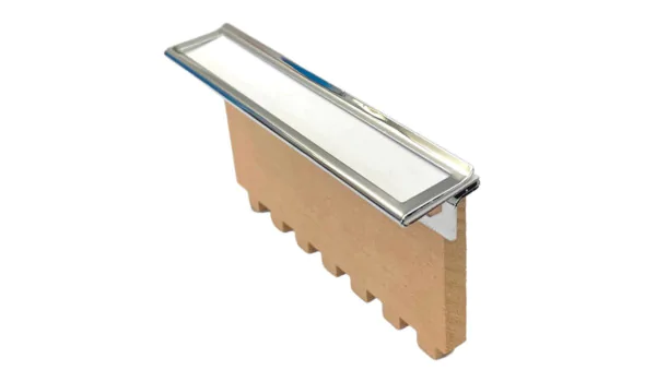 Clipes de etiqueta adorini Metal prata