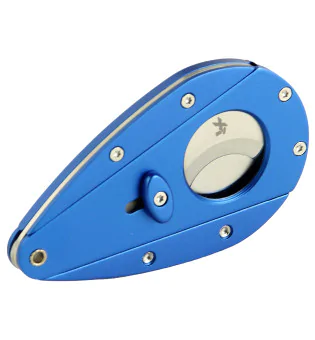 Cortador Xikar 1 com duas lâminas Xi1, azul