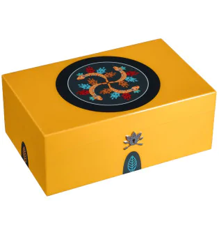 Totem Humidor Serpente Emplumada