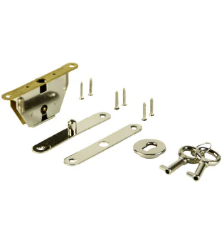 Conjunto de fechadura de cilindro para humidificador Prata foto 4