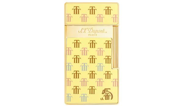 Isqueiro Biggy S.T. Dupont Trinidad Gold 025077