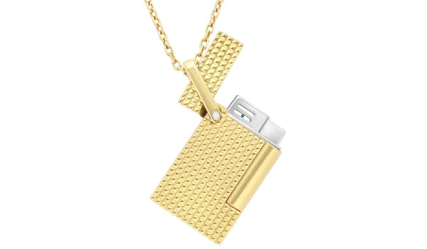 Colar S.T. Dupont Isqueiro Dourado K27067CH