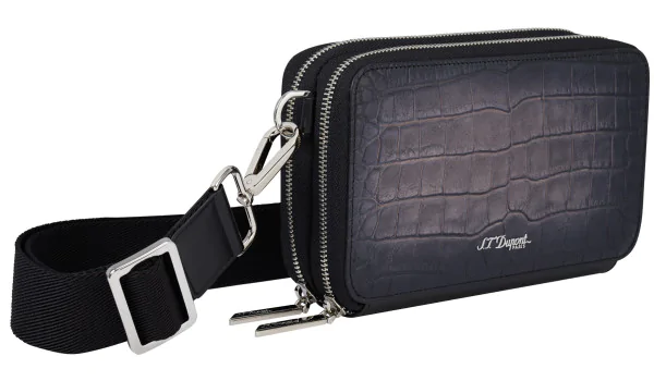 Bolsa transversal para charutos S.T. Dupont Le Grand Atelier preta 141052
