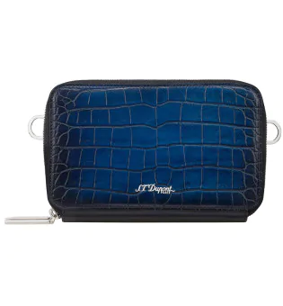 S.T. Dupont Le Grand Atelier Bolsa de charuto transversal azul 141352