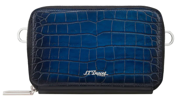 S.T. Dupont Le Grand Atelier Bolsa de charuto transversal azul 141352