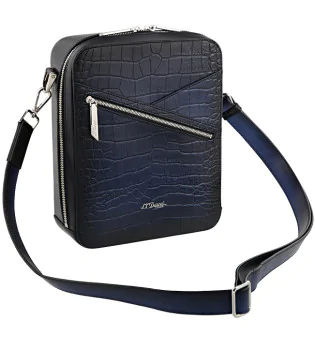 S.T. Dupont Le Grand Atelier Bolsa de charuto transversal azul 141353