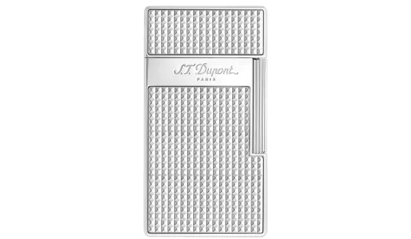 Isqueiro Biggy S.T. Dupont Diamond Head Cromado 025010