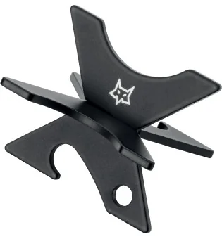 Suporte para charutos Fox Senta aço inoxidável preto 745 F