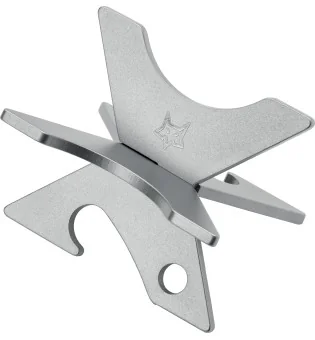 Suporte para charutos Fox Senta aço inoxidável escovado 745 S