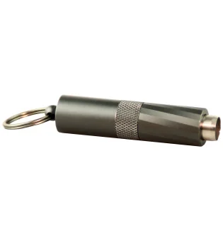 Cortador perfurador de charutos cinza escuro com palito de charuto