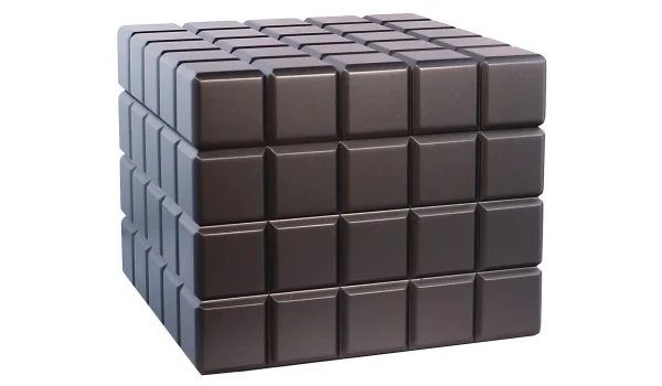 Colibri Humidor Heritage Cube Cinza Antracite