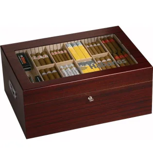 Humidor Habanos Gastronomy Mahogany Veneer