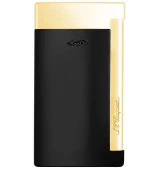 Isqueiro S.T. Dupont Slim 7 - Preto/Dourado