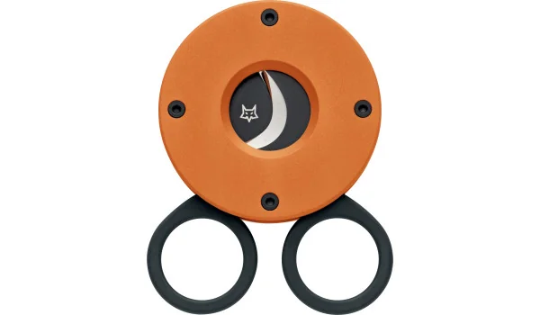 Tesoura para charuto Fox The Circle Laranja Alumínio 743 OR