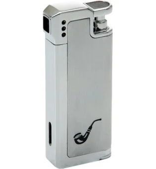 Isqueiro de cachimbo JAM piezo prata