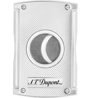 S.T. Dupont Cortador Maxijet xadrez cromado
