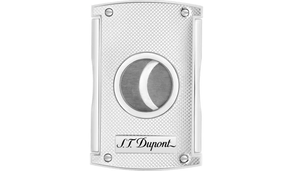 S.T. Dupont Cortador Maxijet xadrez cromado