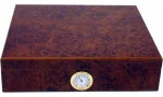 Angelo Humidor Burl Wood Decor