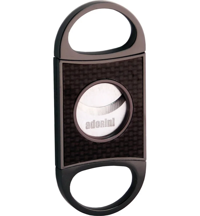 adorini 'Fusion' cortador de lâmina dupla gun metal edição especial carbono